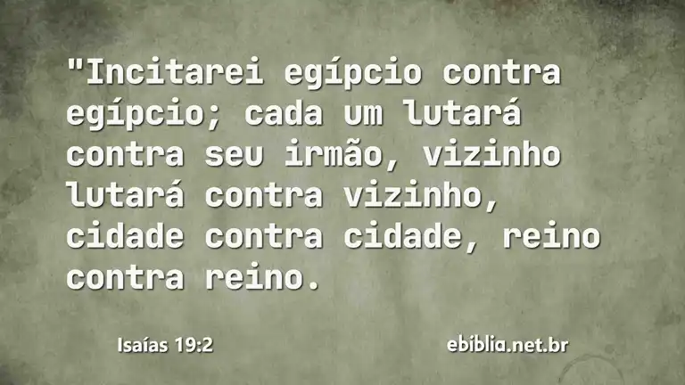 Isaías 19:2