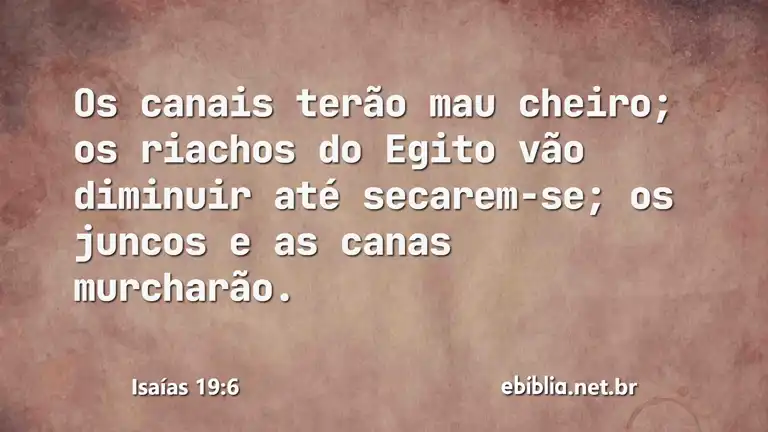 Isaías 19:6