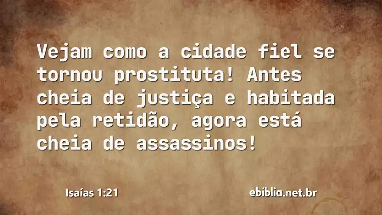 Isaías 1:21