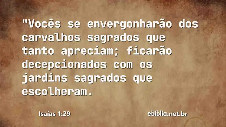 Isaías 1:29