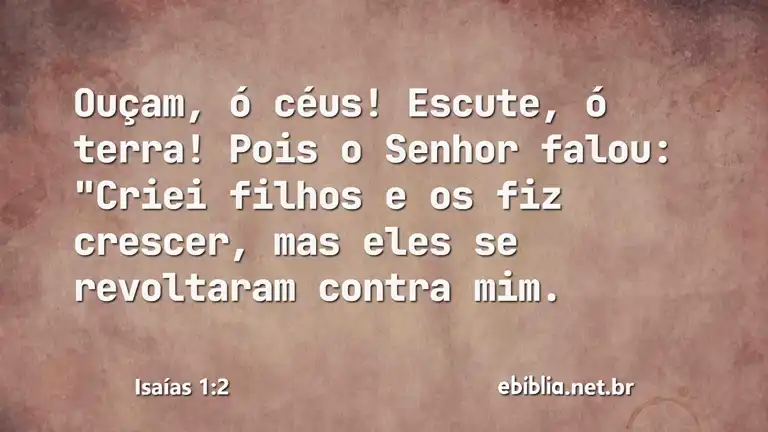 Isaías 1:2