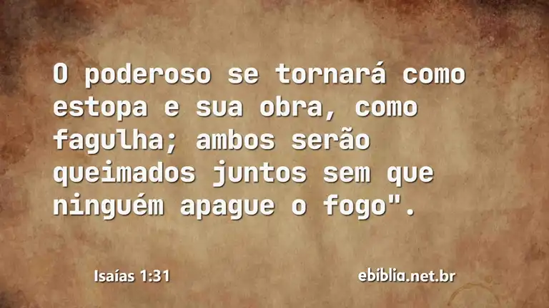 Isaías 1:31