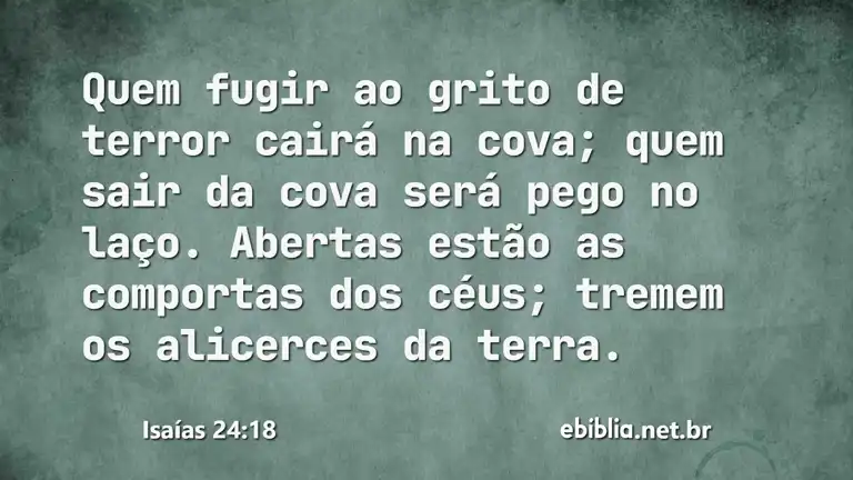 Isaías 24:18