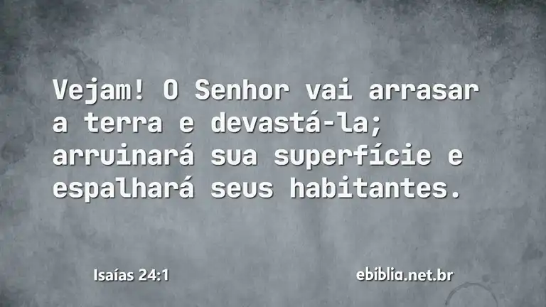 Isaías 24:1