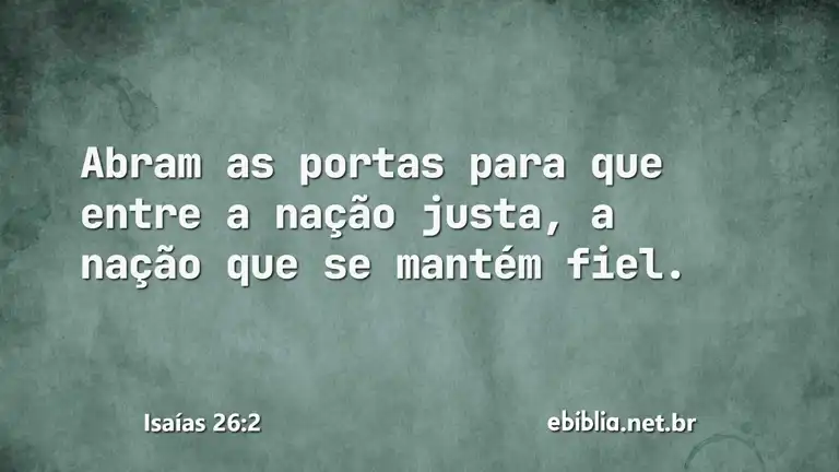 Isaías 26:2