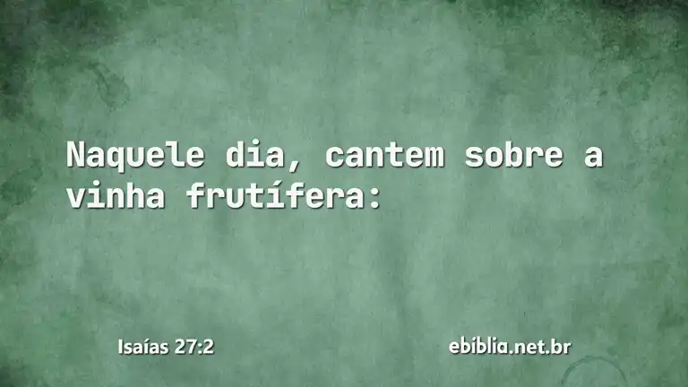 Isaías 27:2