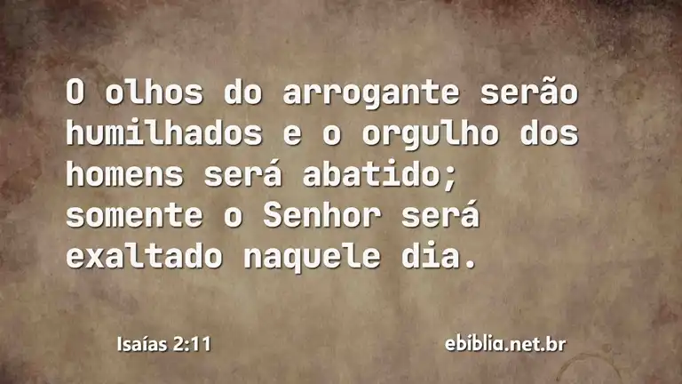 Isaías 2:11