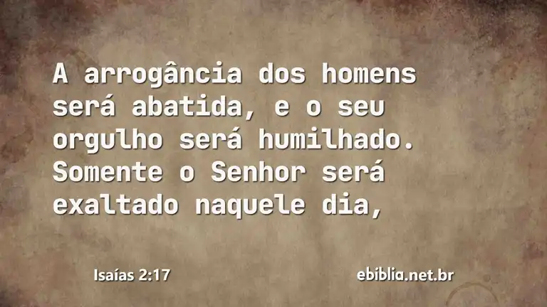 Isaías 2:17