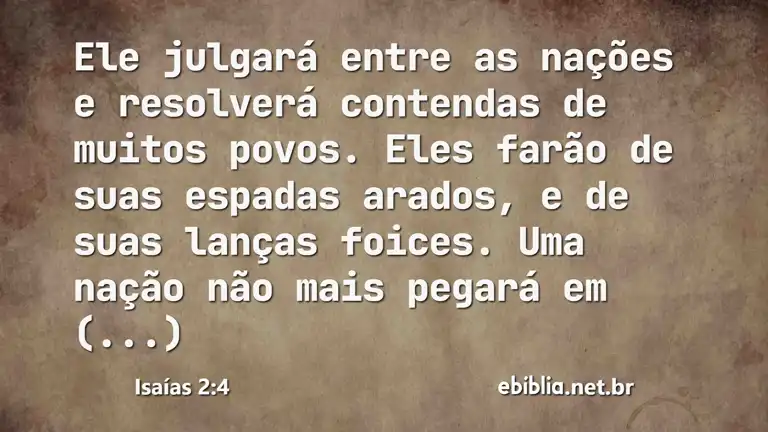 Isaías 2:4