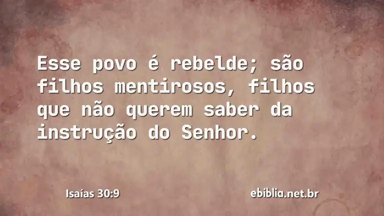 Isaías 30:9