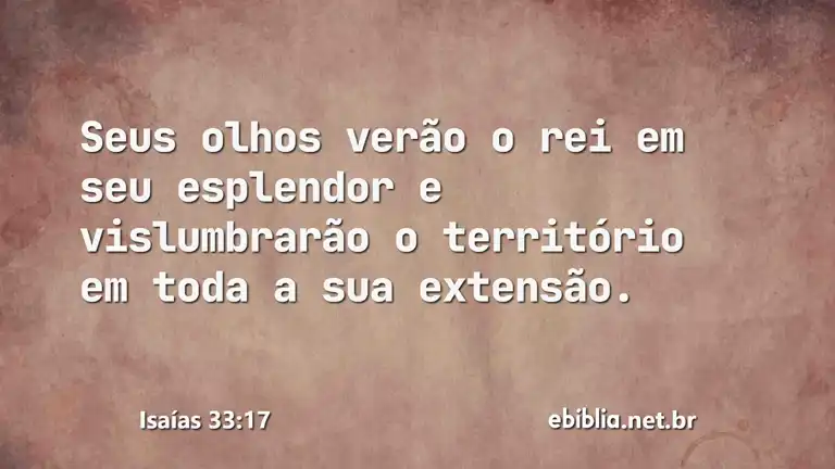 Isaías 33:17