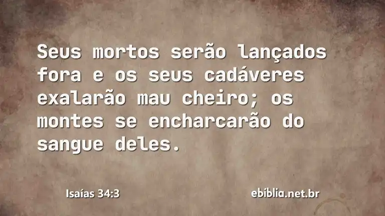 Isaías 34:3