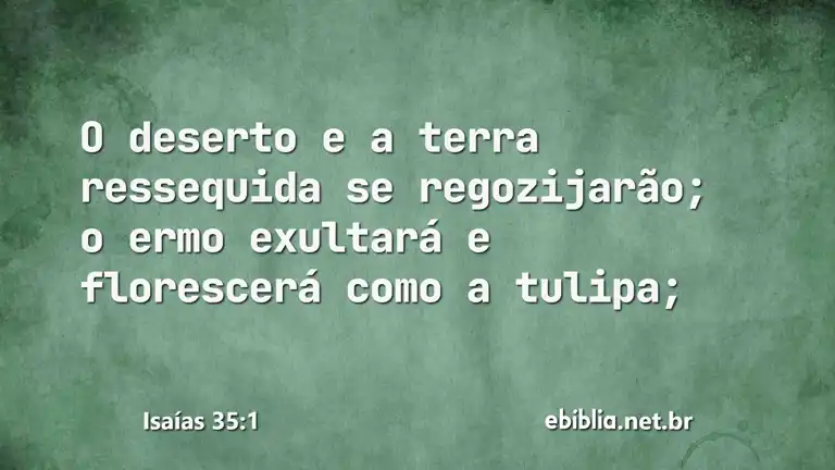 Isaías 35:1