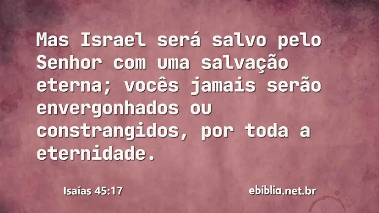 Isaías 45:17