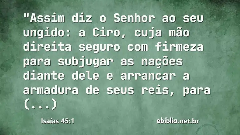 Isaías 45:1