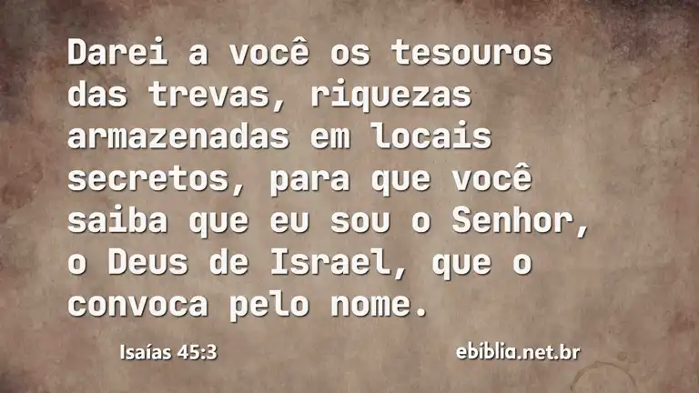 Isaías 45:3