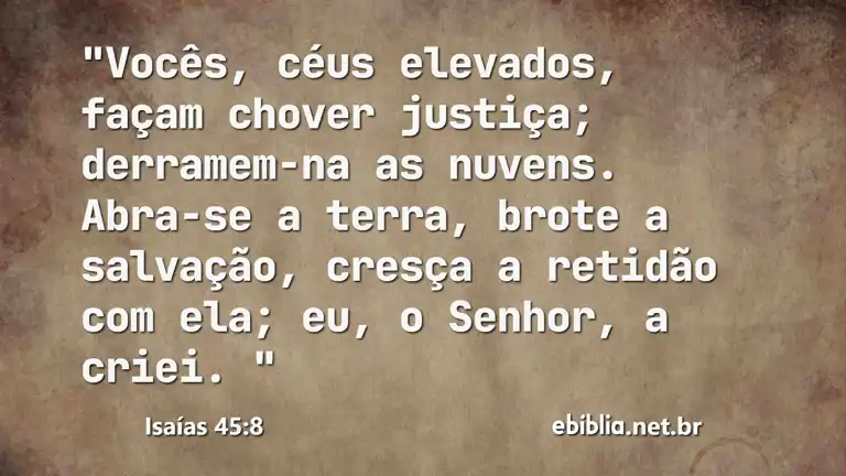 Isaías 45:8