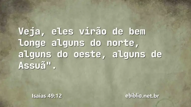 Isaías 49:12