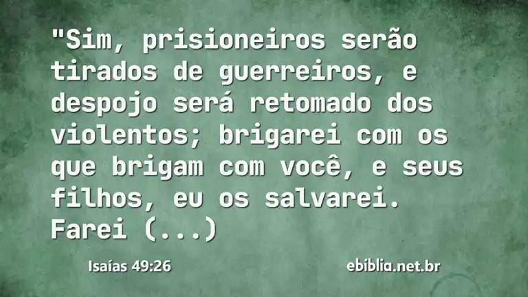 Isaías 49:26