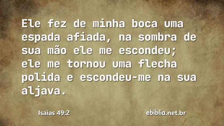 Isaías 49:2