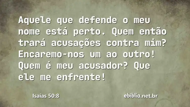 Isaías 50:8