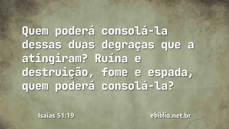 Isaías 51:19