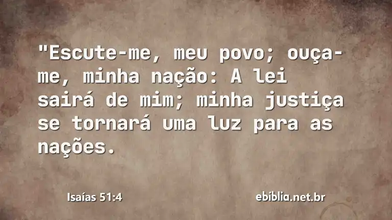 Isaías 51:4