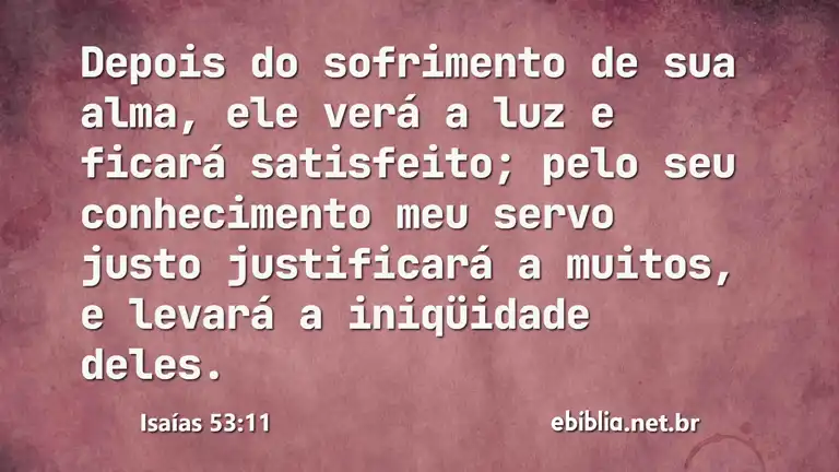 Isaías 53:11