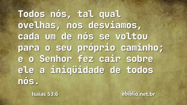 Isaías 53:6