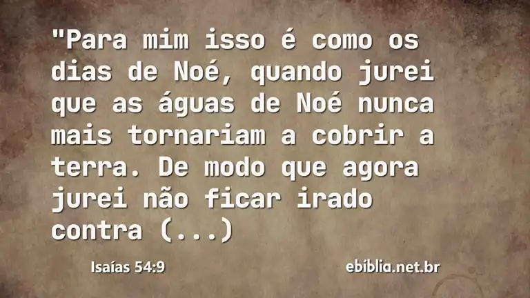 Isaías 54:9