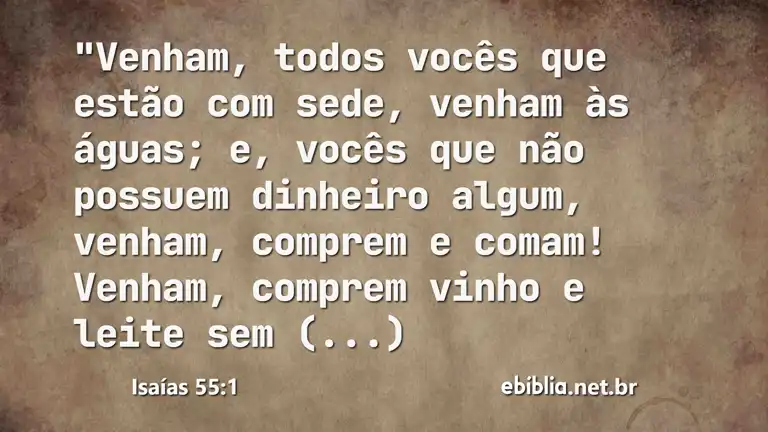 Isaías 55:1