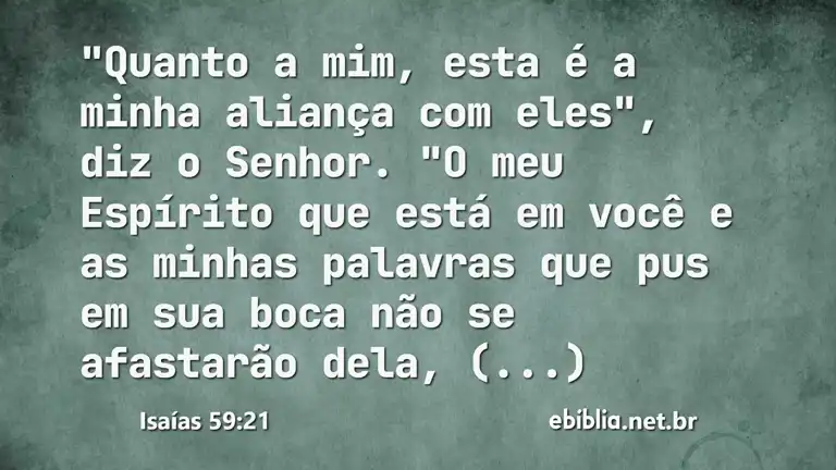 Isaías 59:21