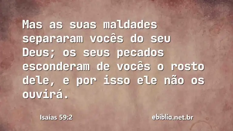 Isaías 59:2