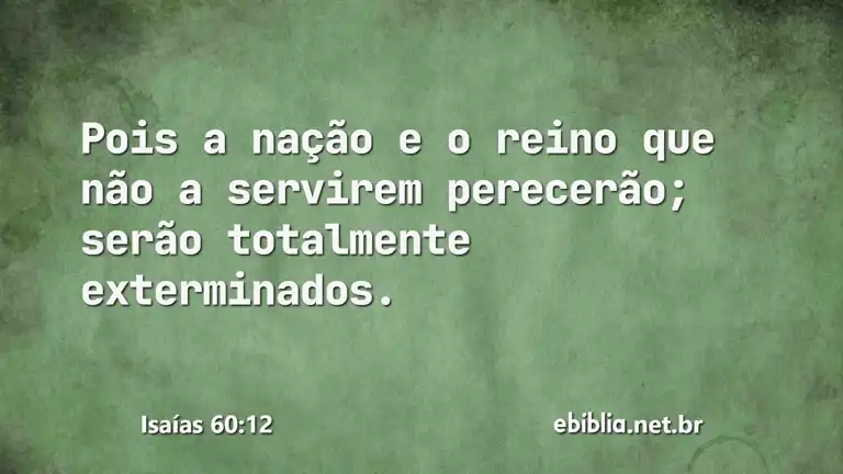 Isaías 60:12