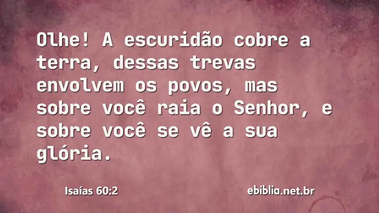 Isaías 60:2