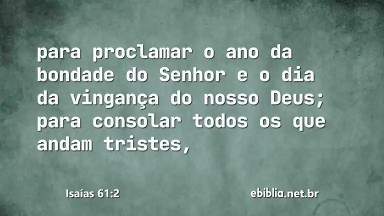 Isaías 61:2