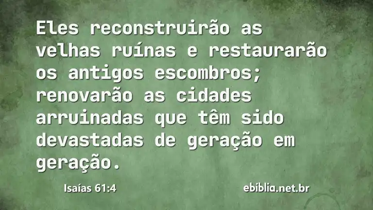 Isaías 61:4