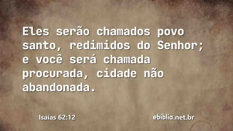 Isaías 62:12