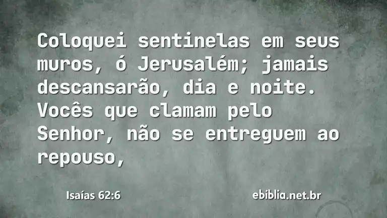 Isaías 62:6