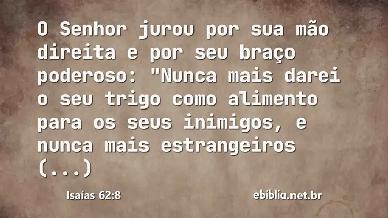 Isaías 62:8