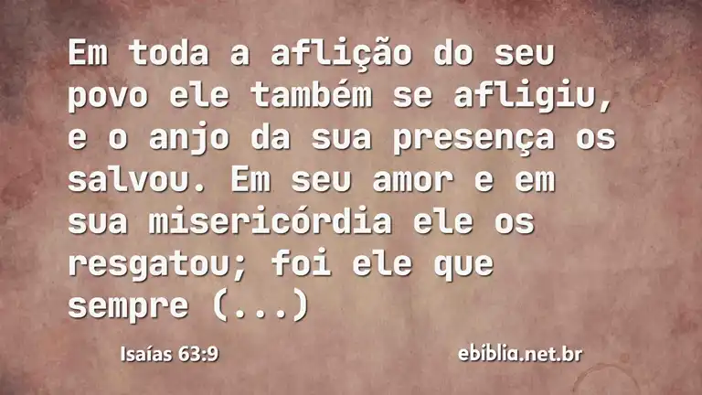 Isaías 63:9