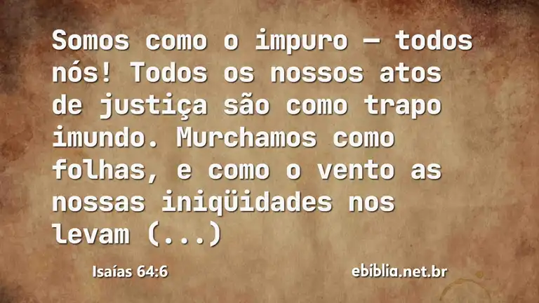 Isaías 64:6