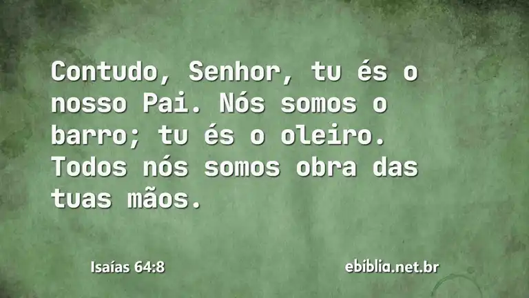 Isaías 64:8