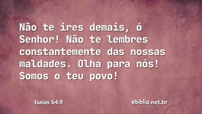 Isaías 64:9