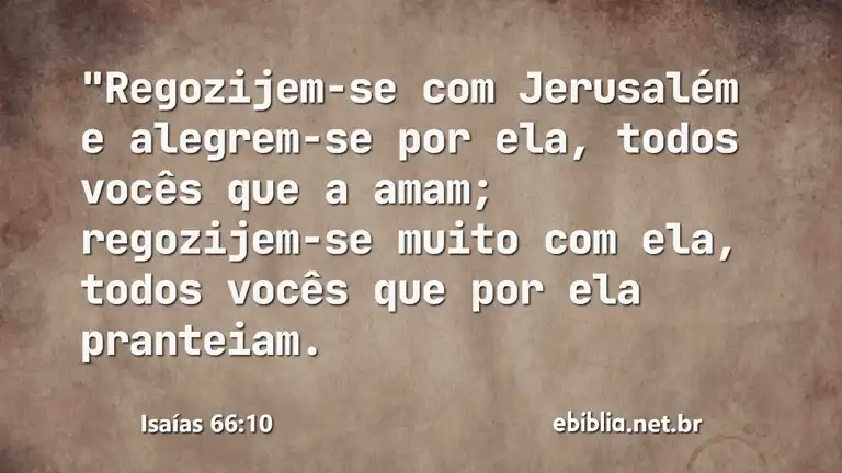 Isaías 66:10