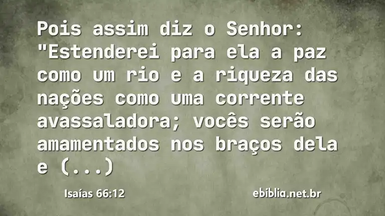 Isaías 66:12