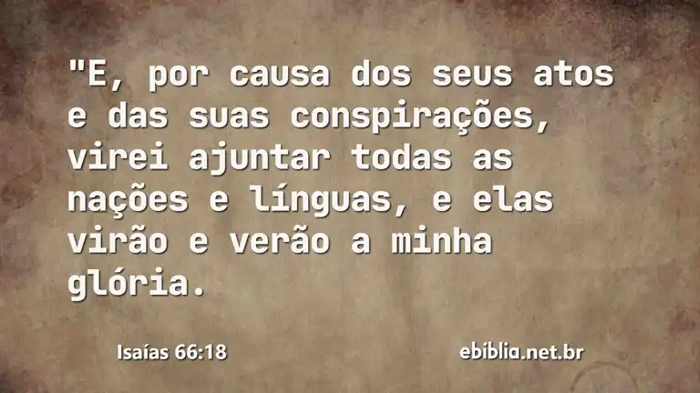 Isaías 66:18