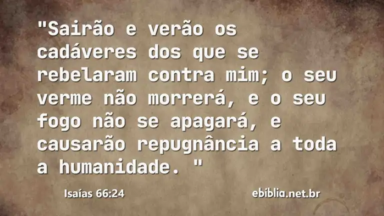 Isaías 66:24