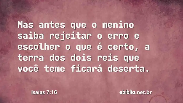 Isaías 7:16