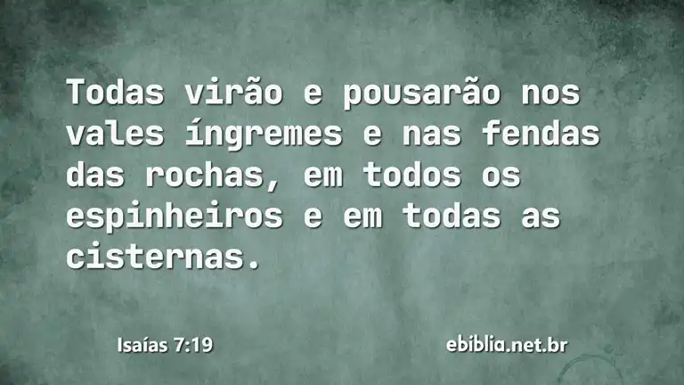 Isaías 7:19